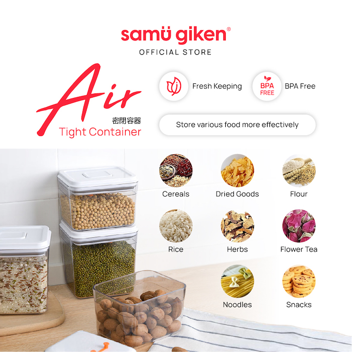 Samu Giken Air Tight Container UV Milk Powder Dispenser 奶粉罐